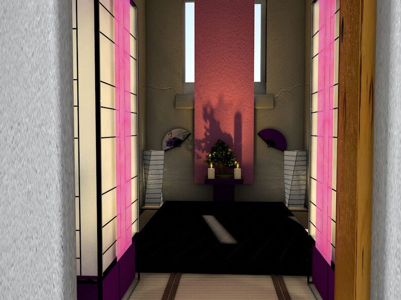 Raumplanung - BlackDiamond LARP - Gemächer von Sakura Mao